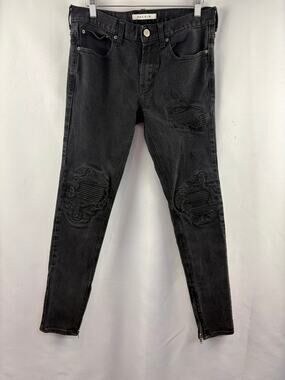 Women’s Pacsun Size 31x32 Black Distressed Skinny Jeans